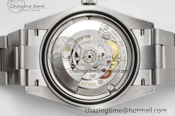 Good Copy Rolex Watches Green 41 V Oyster Steel VR3235 JDF Markers SS Dial Bracelet Sundust Arabic QuickDry DateJust 904L on 2238 0111